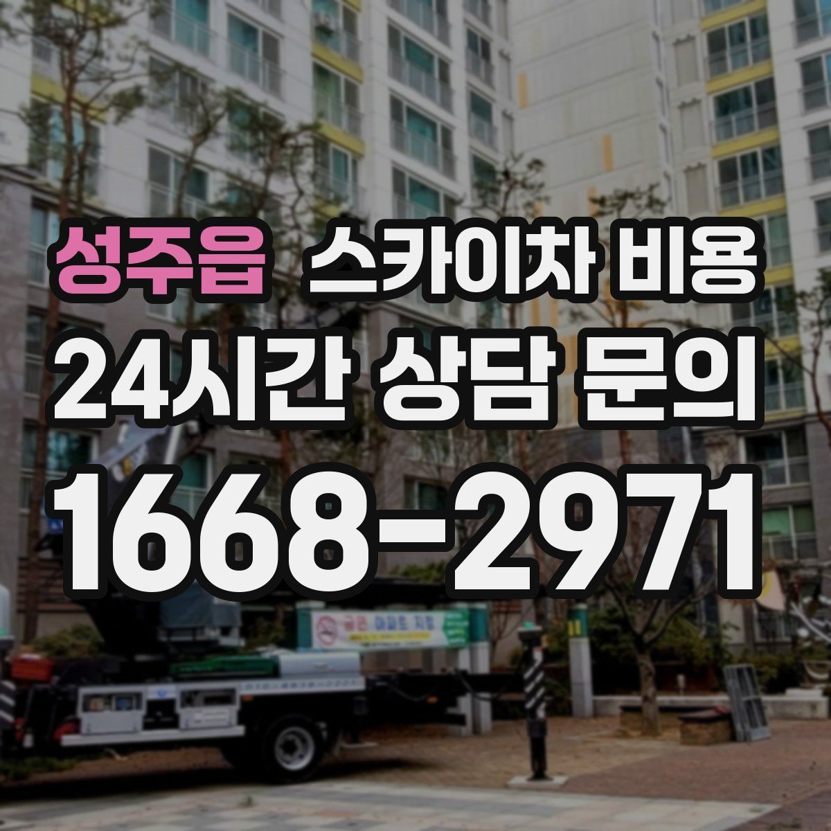 성주읍 스카이차 비용