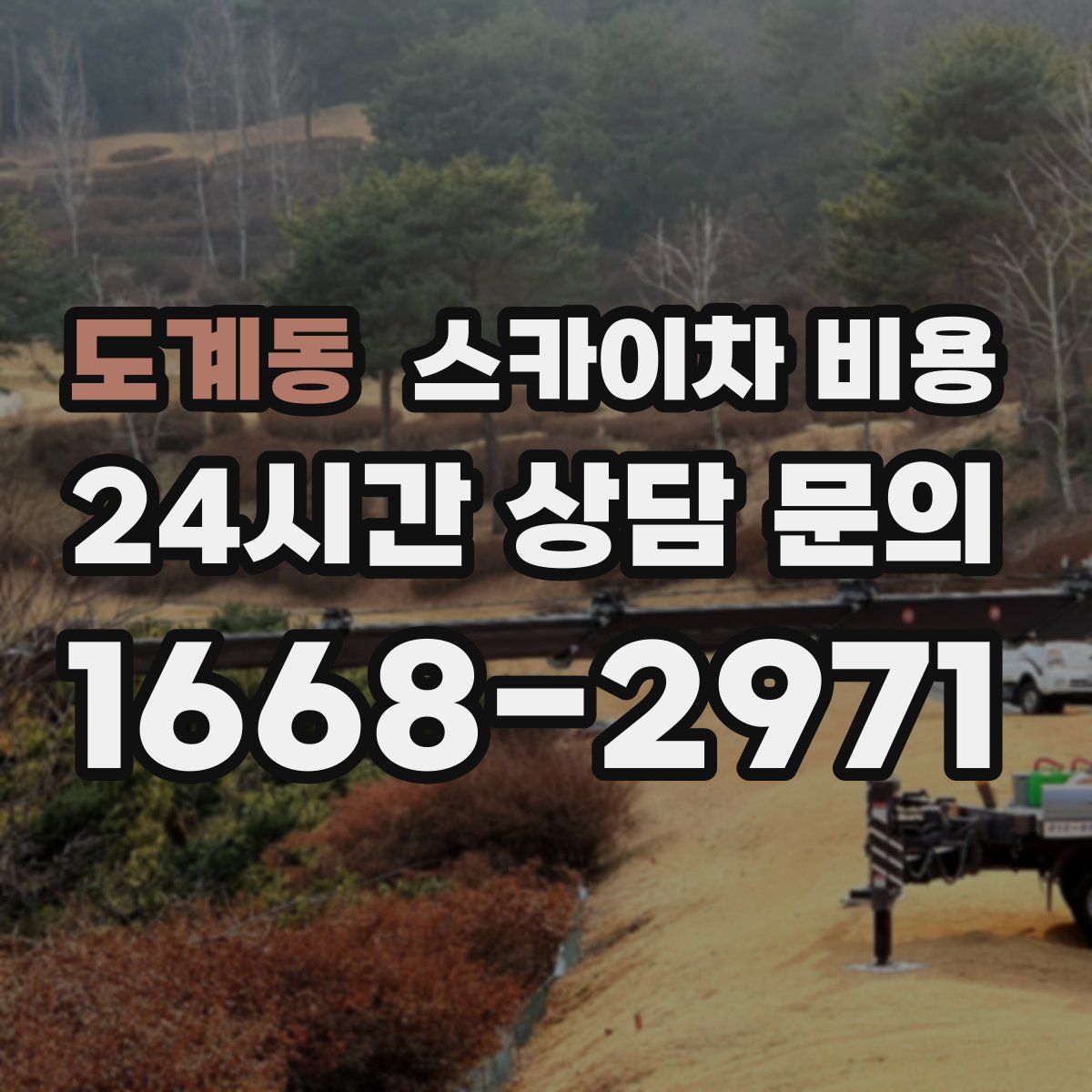 도계동 스카이차 비용