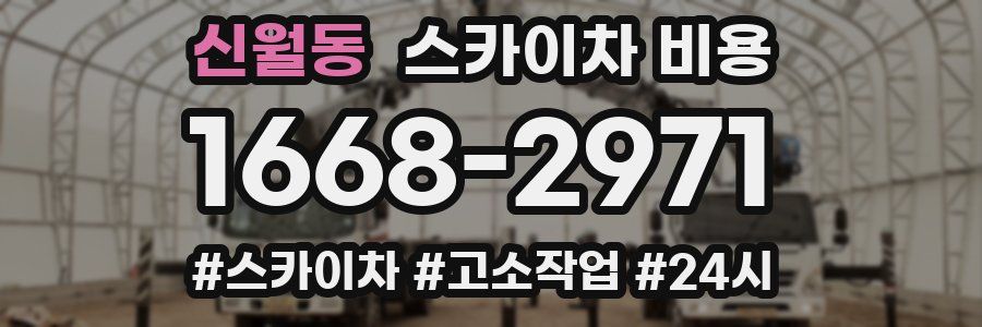 신월동 스카이차 비용