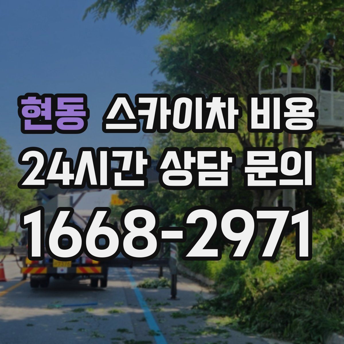 현동 스카이차 비용 얼마나 나오는지 미리 가늠하는 방법