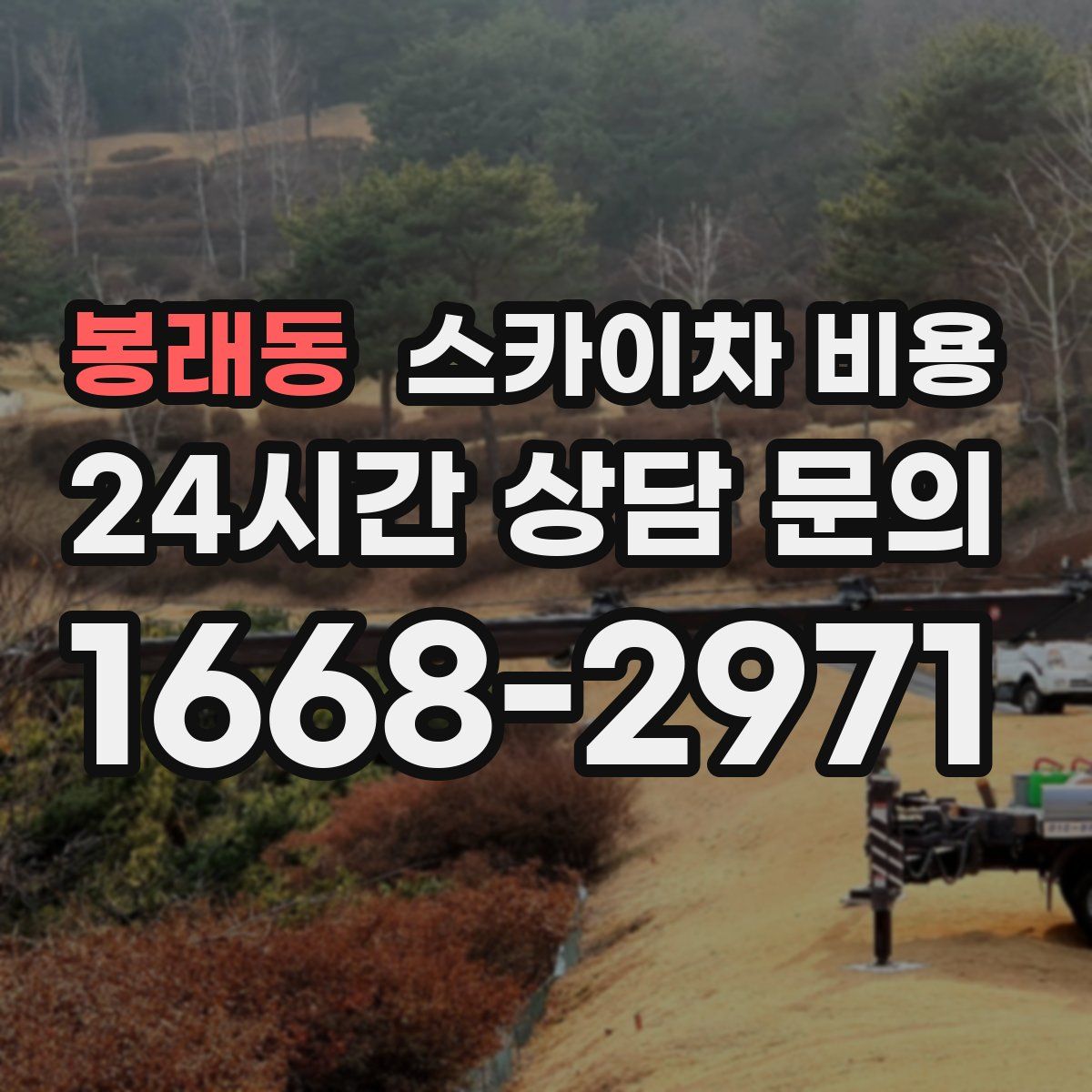 봉래동 스카이차 비용