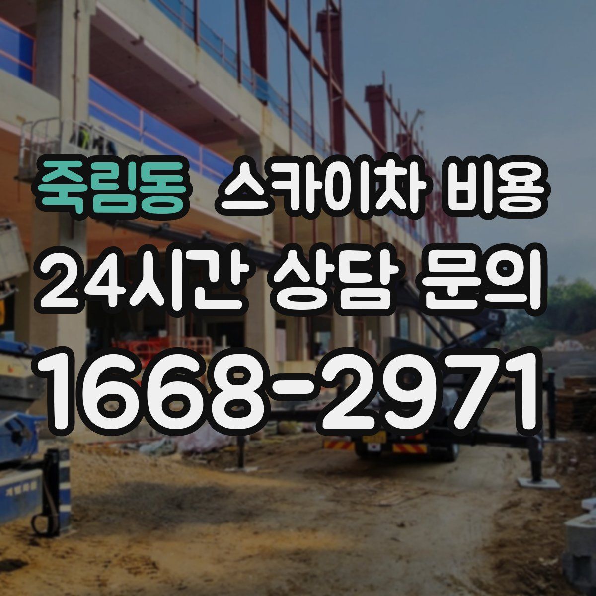 죽림동 스카이차 비용