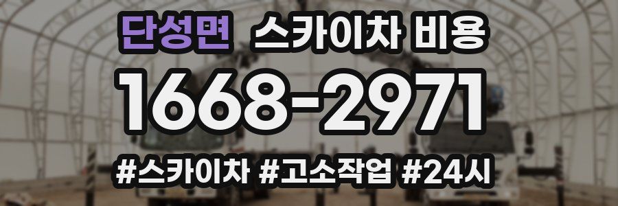 단성면 스카이차 비용