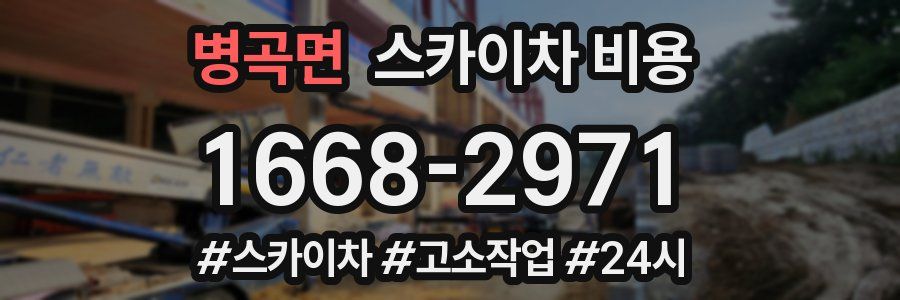 병곡면 스카이차 비용