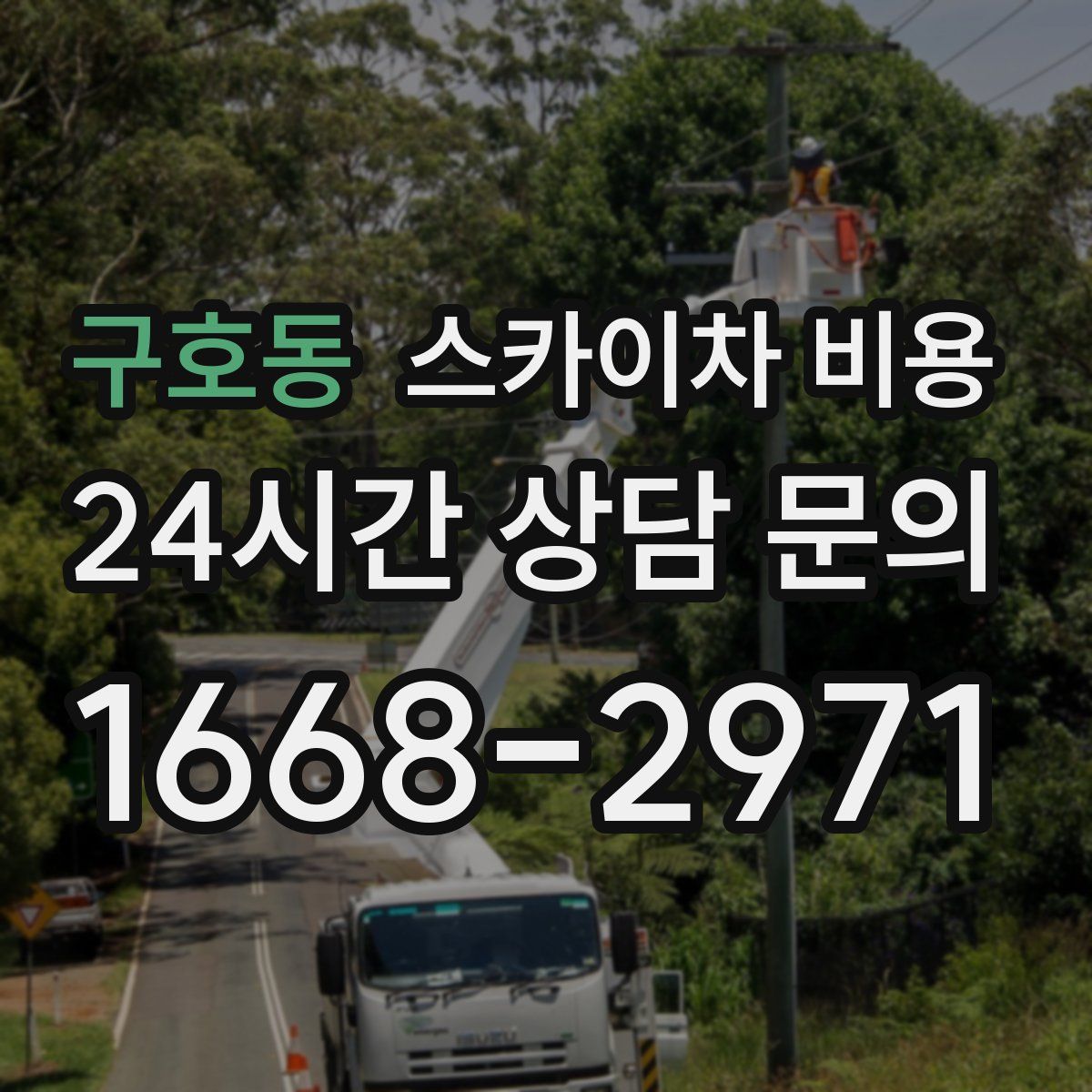 구호동 스카이차 비용