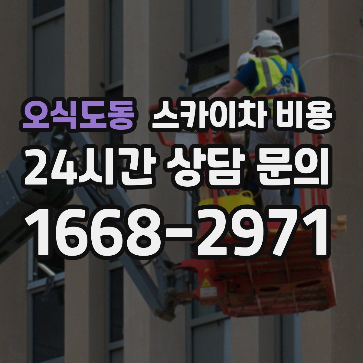 오식도동 스카이차 비용 견적 받을 때 꼭 확인해야 할 항목