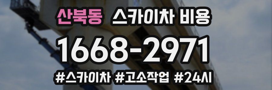 산북동 스카이차 비용