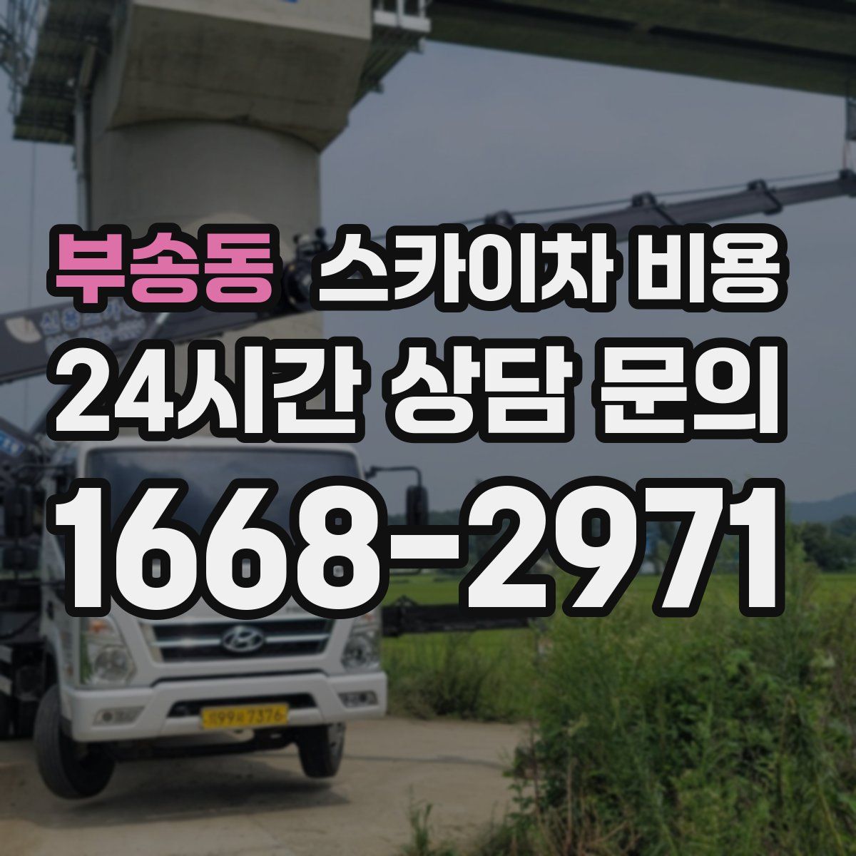 부송동 스카이차 비용