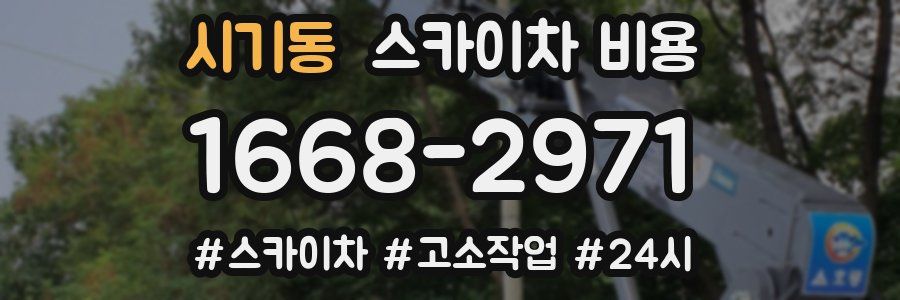 시기동 스카이차 비용