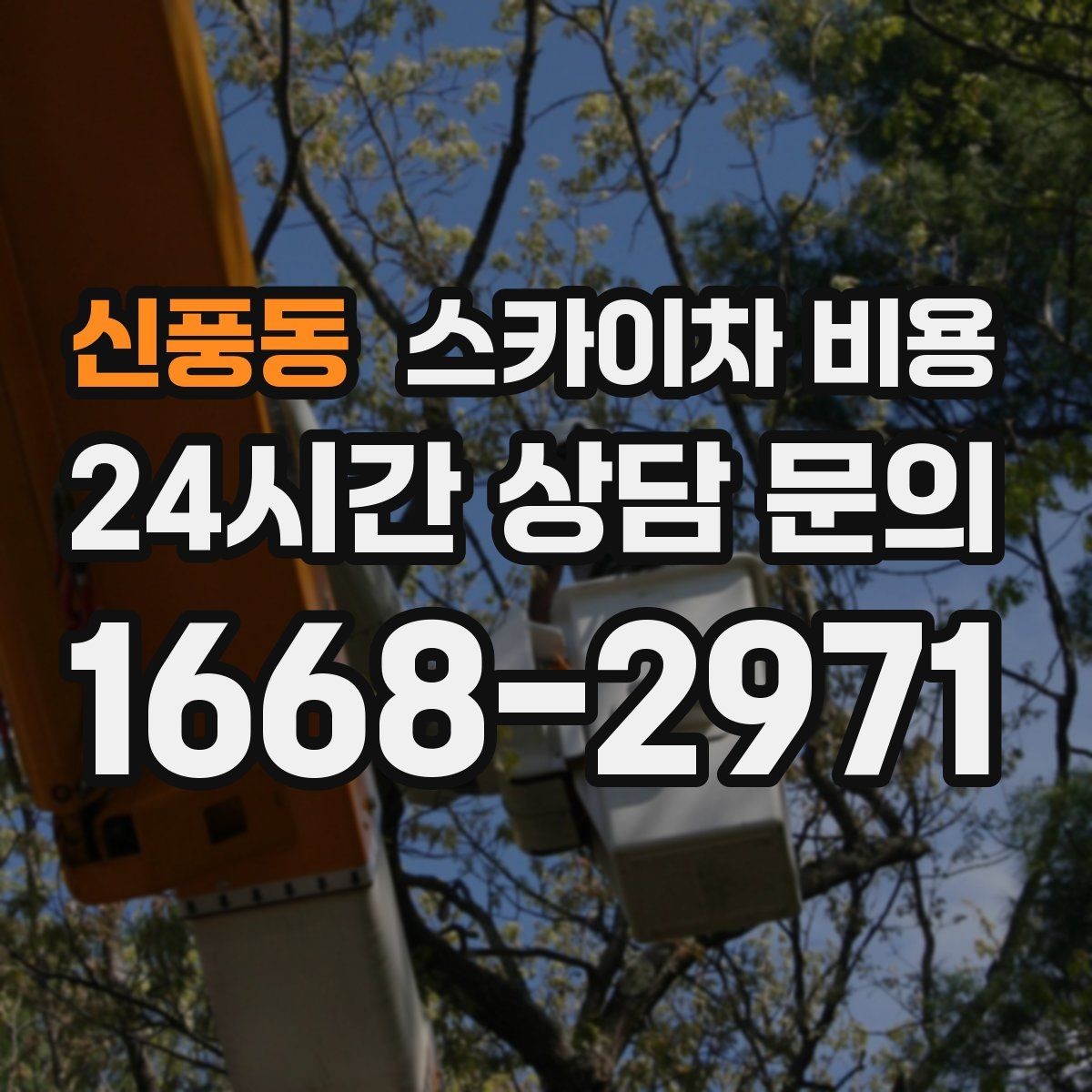 신풍동 스카이차 비용 사진·영상으로 작업 높이(층수/실제 높이)를 전달하는 방법