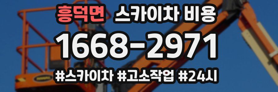 흥덕면 스카이차 비용