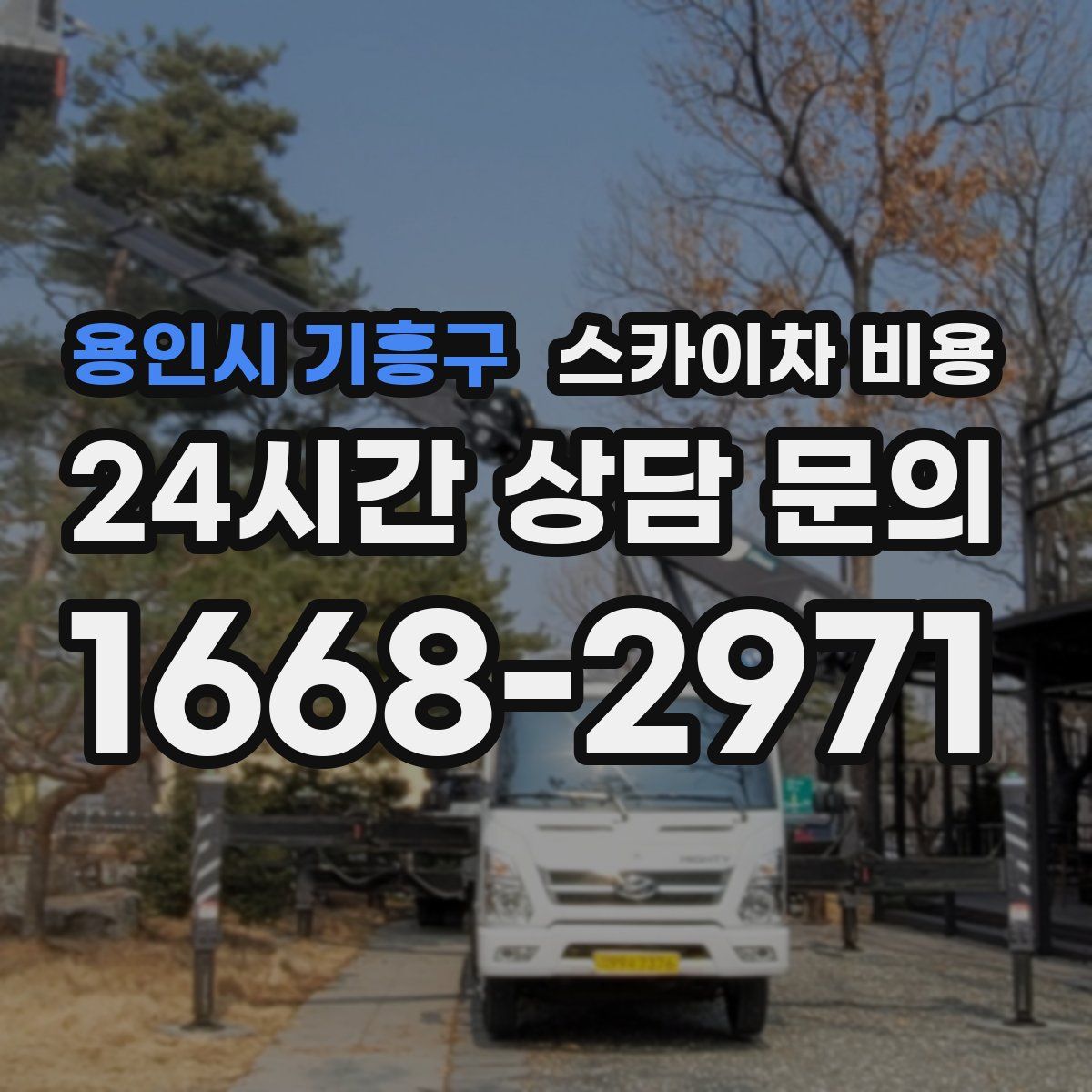 용인시 기흥구 스카이차 비용