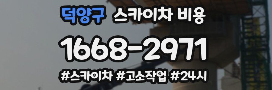 덕양구 스카이차 비용