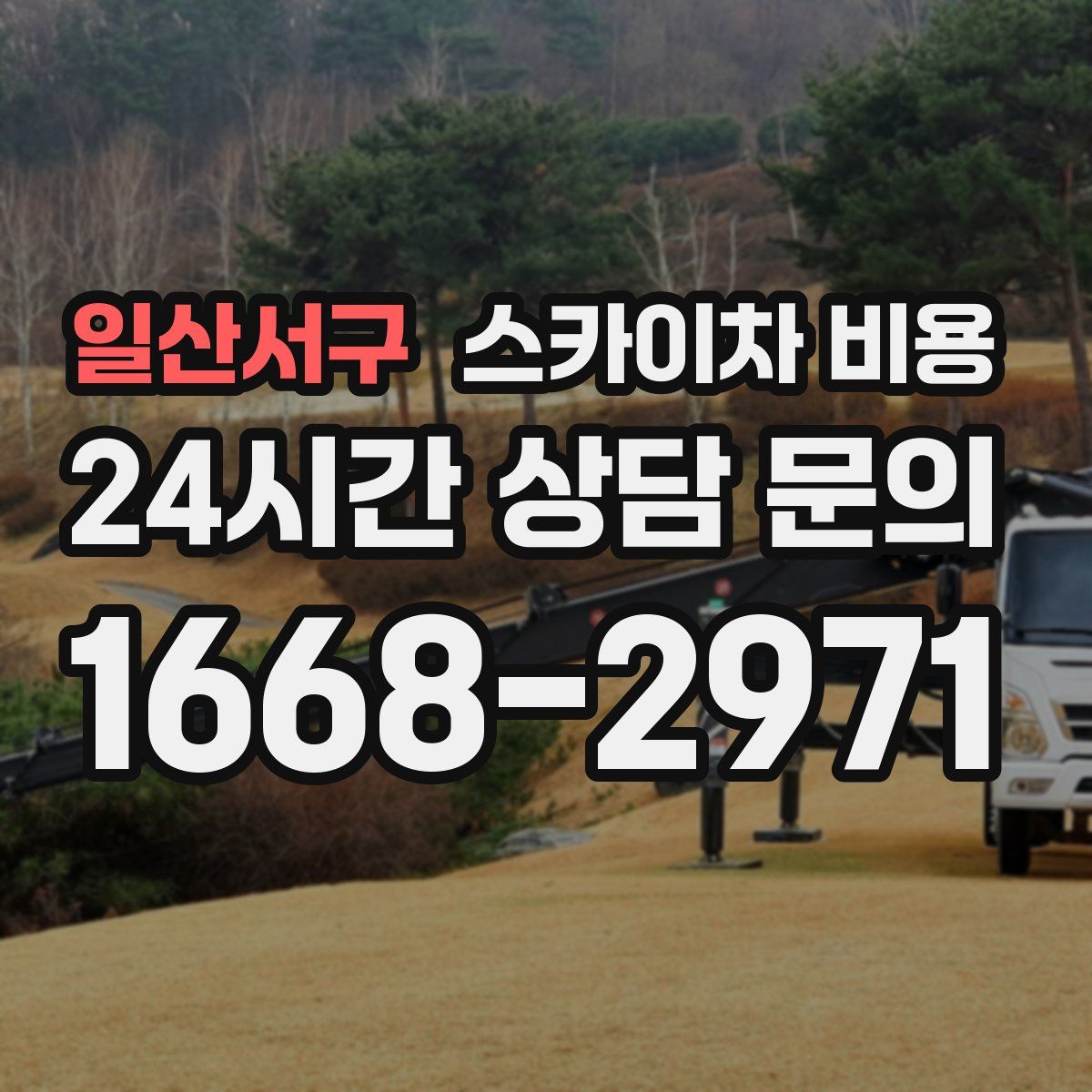 일산서구 스카이차 비용