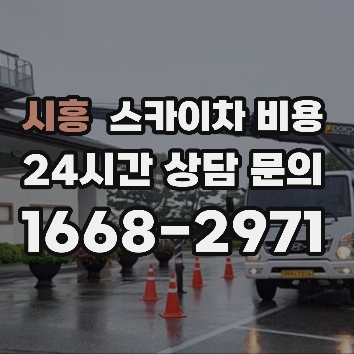 시흥 스카이차 비용 크리스마스 조명 철거까지 포함하면 달라질까