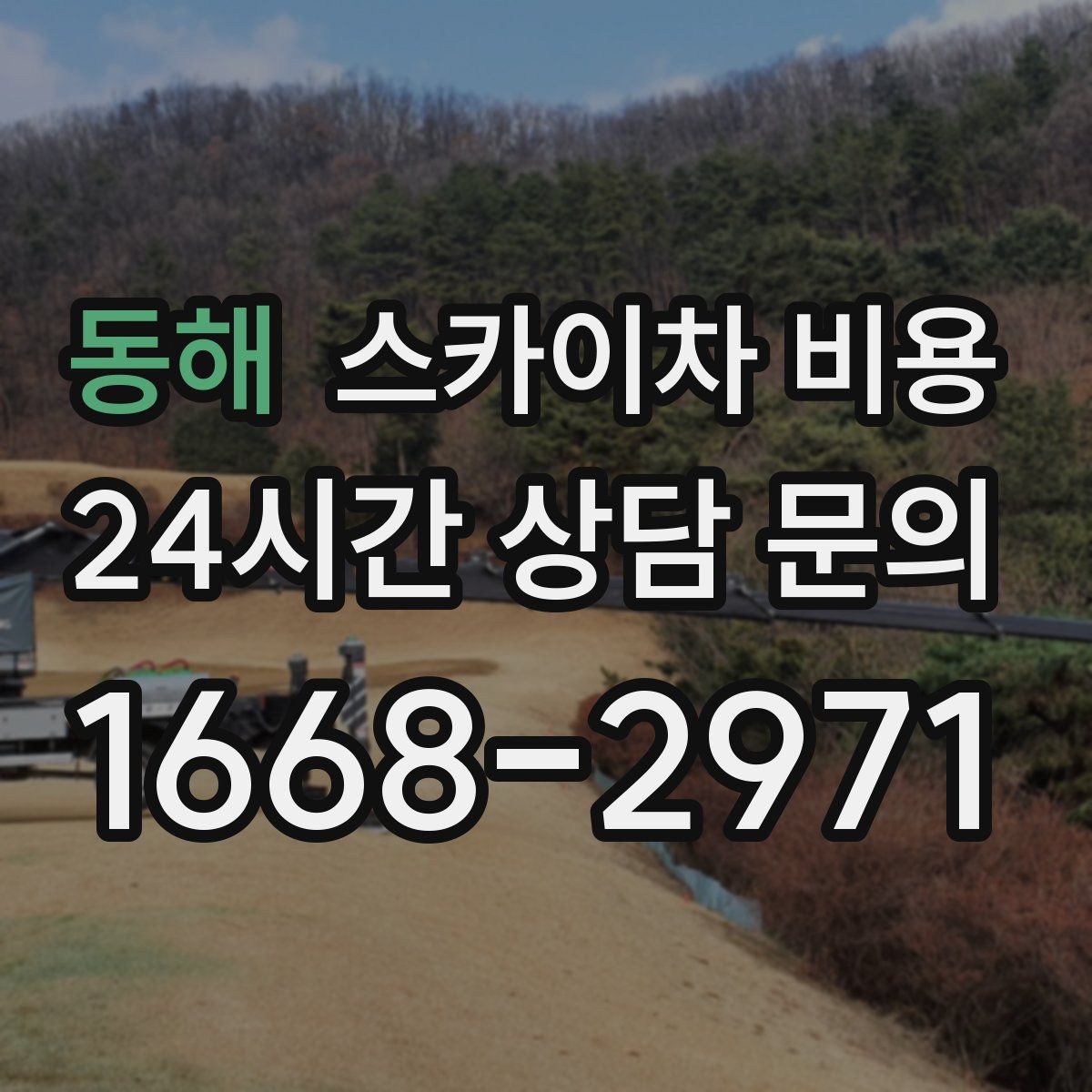 동해 스카이차 비용