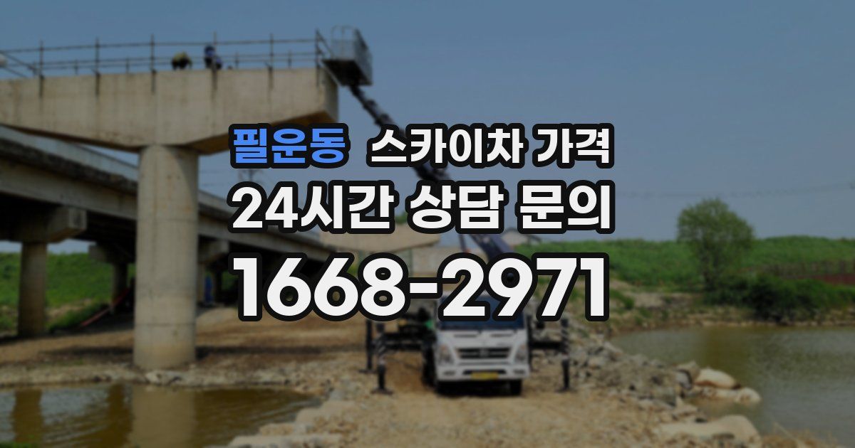 필운동 스카이차 가격