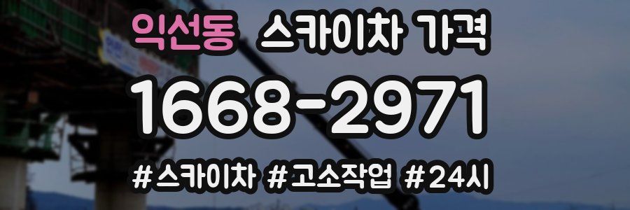 익선동 스카이차 가격