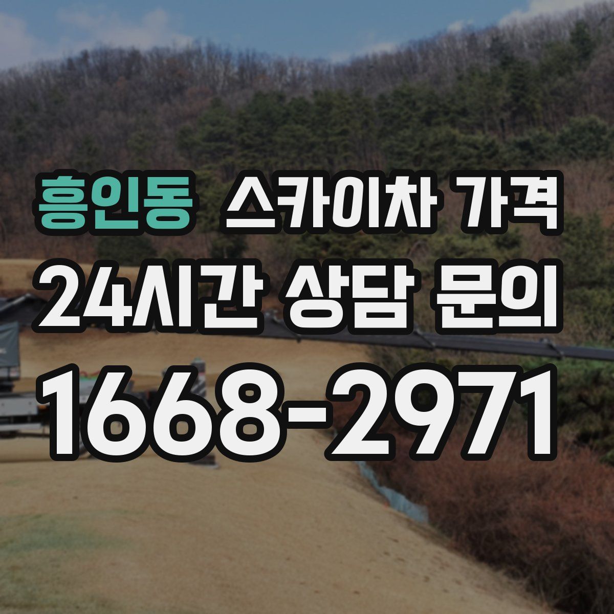 흥인동 스카이차 가격