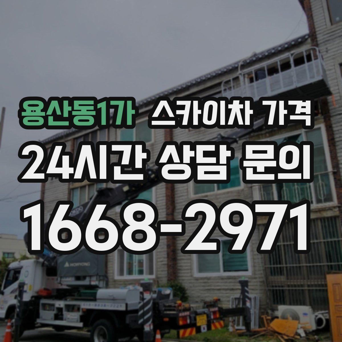 용산동1가 스카이차 가격 나무 가지치기 작업은 어떤 기준으로 볼까