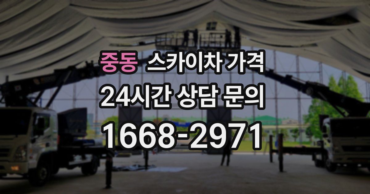 중동 스카이차 가격