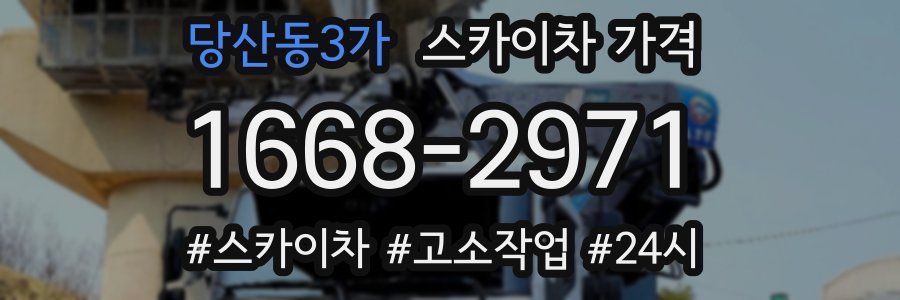 당산동3가 스카이차 가격