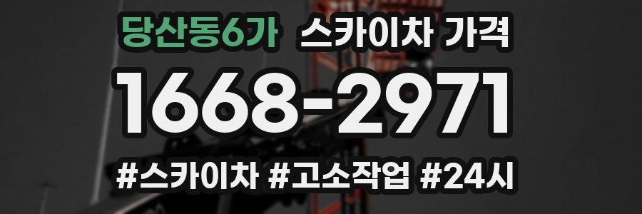 당산동6가 스카이차 가격