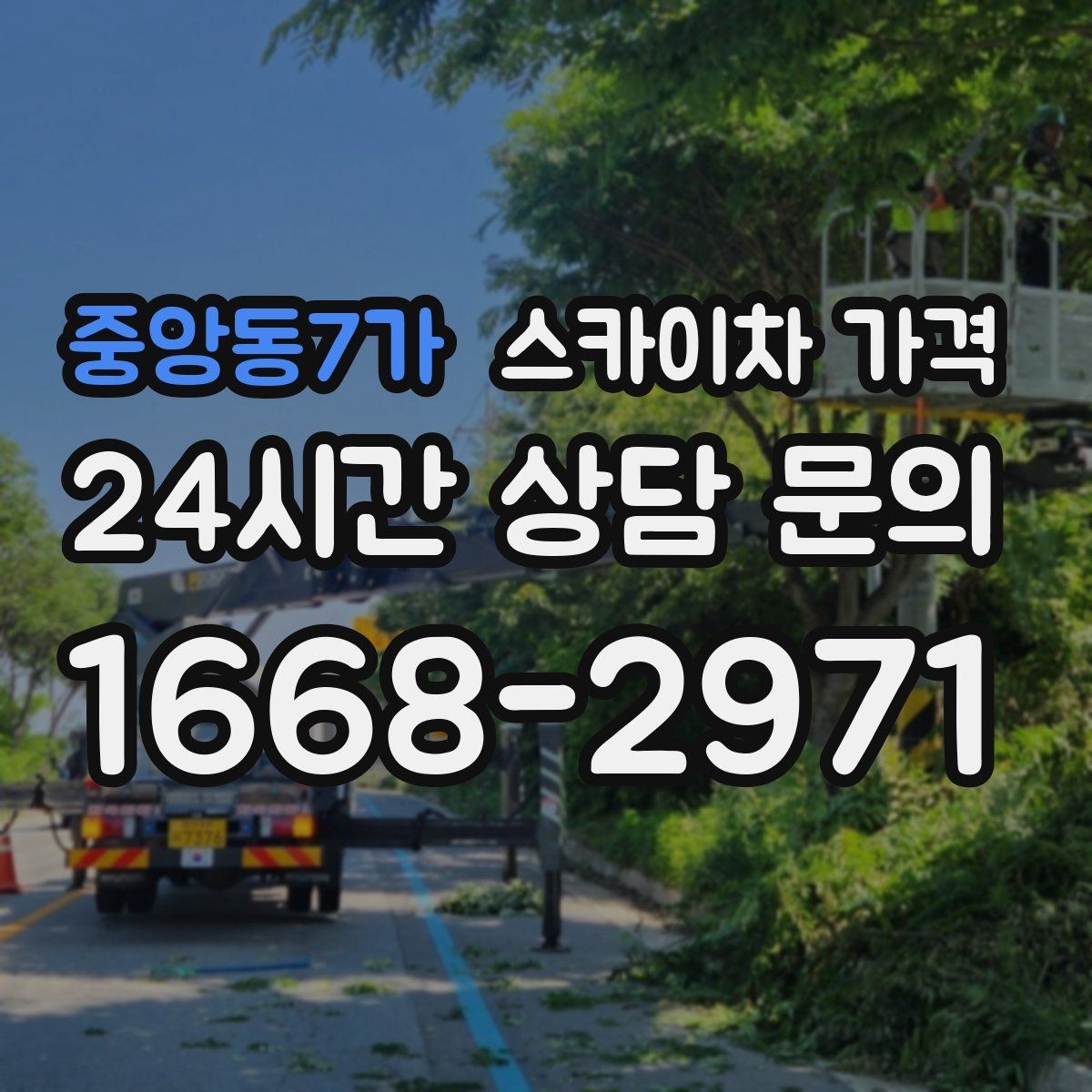 중앙동7가 스카이차 가격 셋팅 위치를 잘 잡으면 시간과 비용이 줄어듭니다