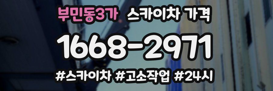 부민동3가 스카이차 가격