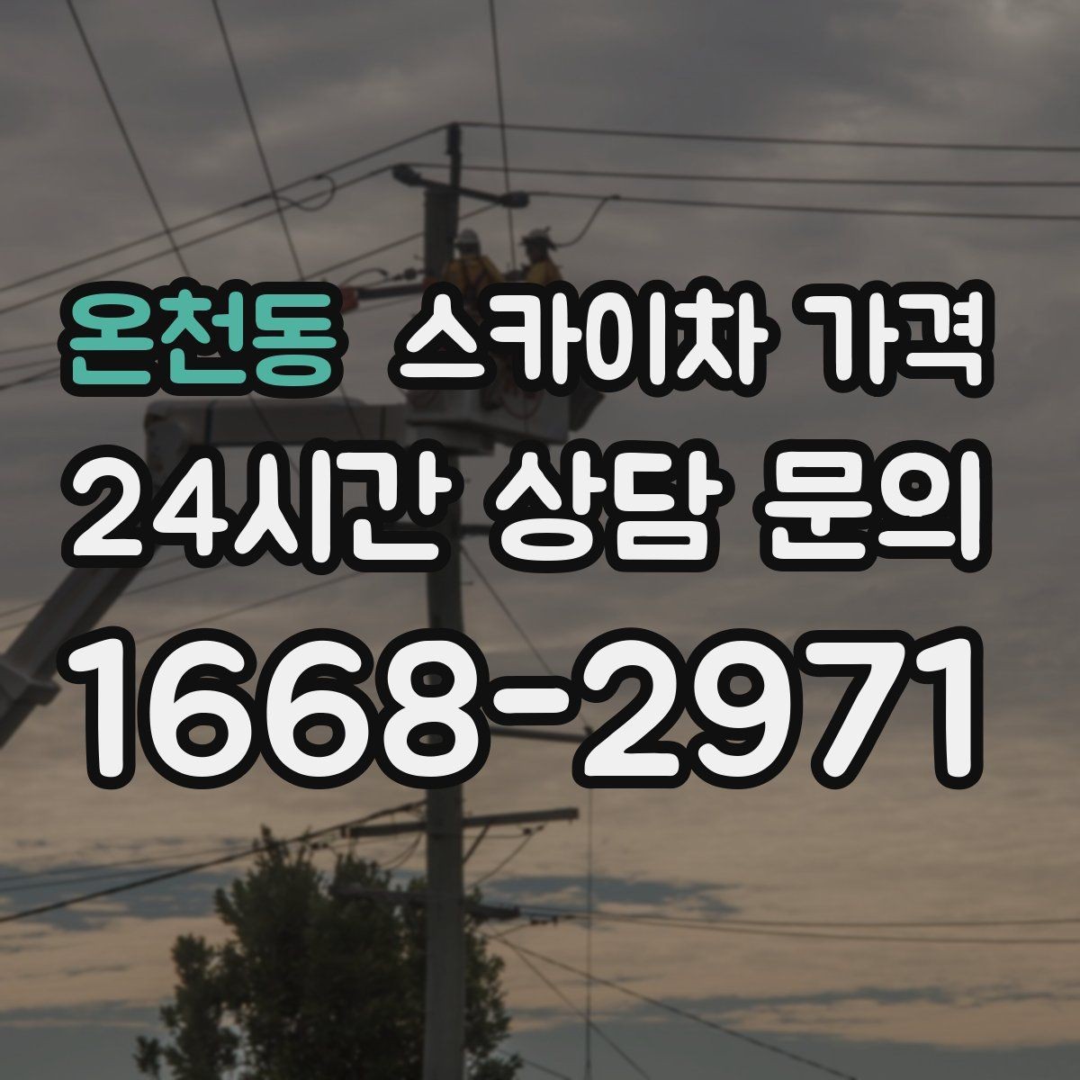 온천동 스카이차 가격 날씨 변수까지 고려한 일정 짜는 방법