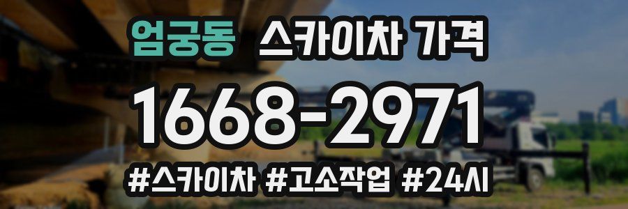 엄궁동 스카이차 가격