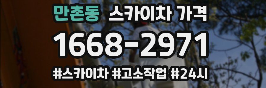 만촌동 스카이차 가격