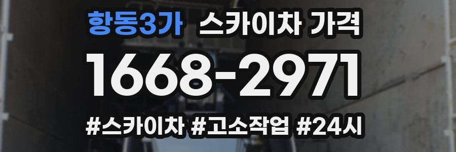 항동3가 스카이차 가격
