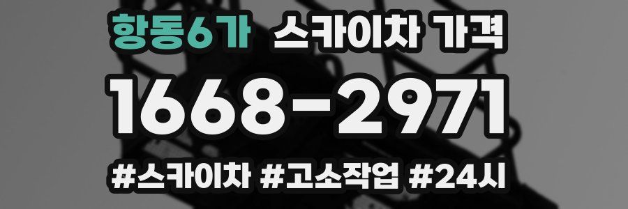 항동6가 스카이차 가격