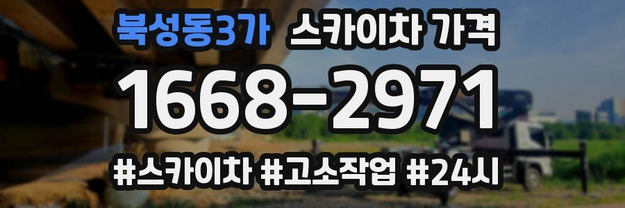 북성동3가 스카이차 가격