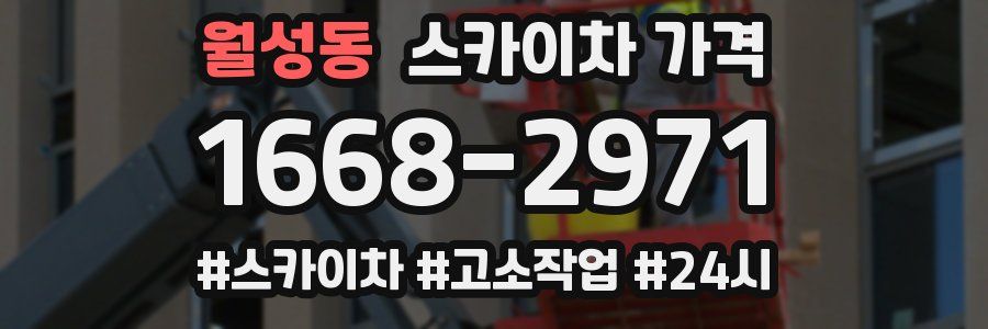 월성동 스카이차 가격