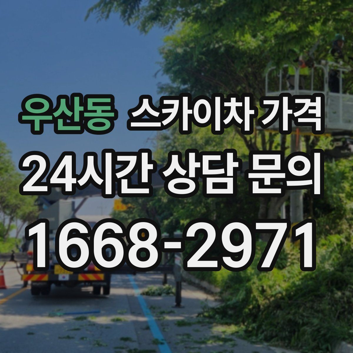 우산동 스카이차 가격 조명 교체는 작업 지점 수가 중요합니다