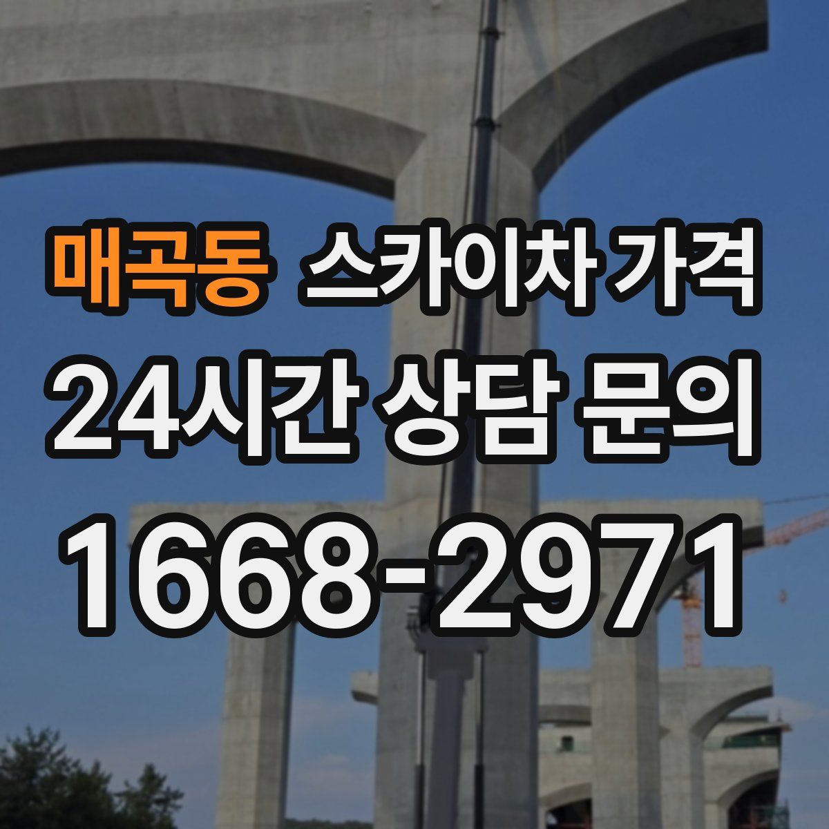 매곡동 스카이차 가격