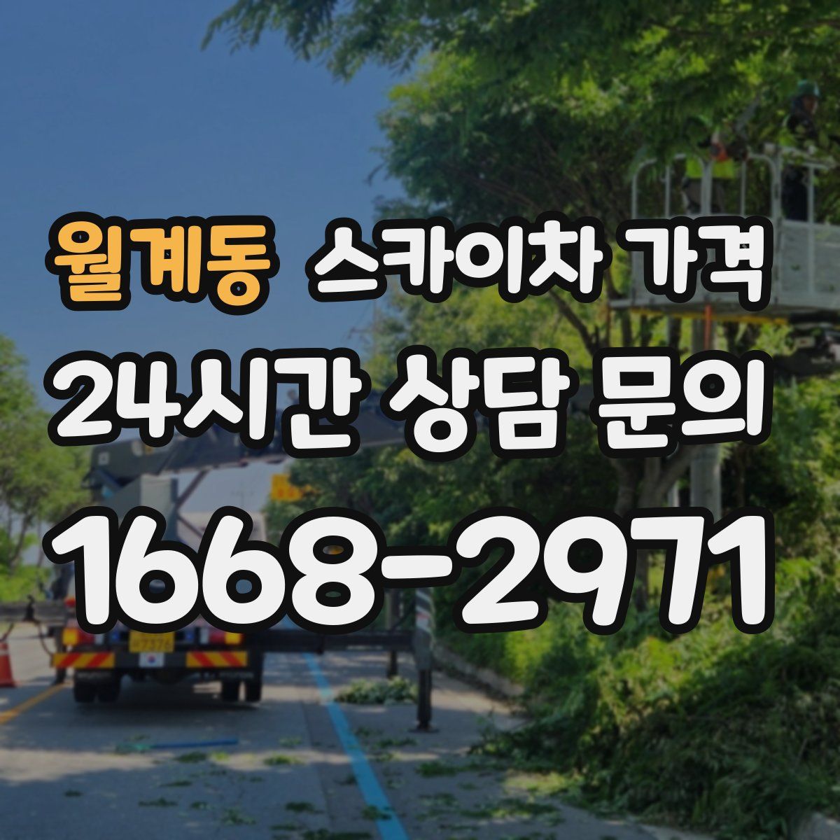 월계동 스카이차 가격