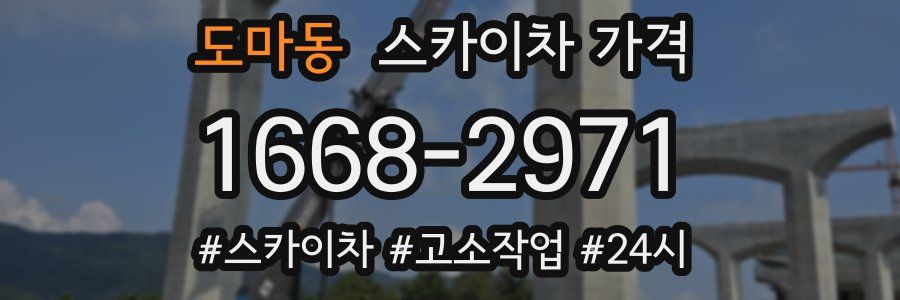 도마동 스카이차 가격