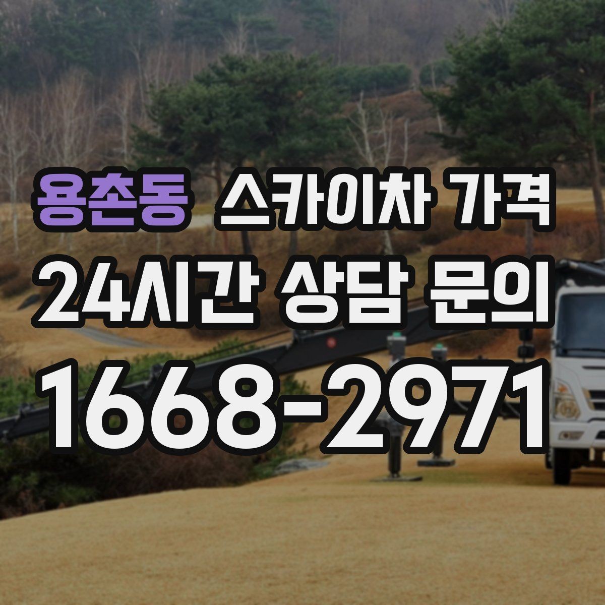 용촌동 스카이차 가격 추가 비용이 생기는 대표 상황 정리