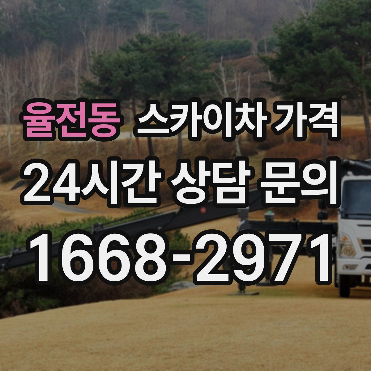 율전동 스카이차 가격