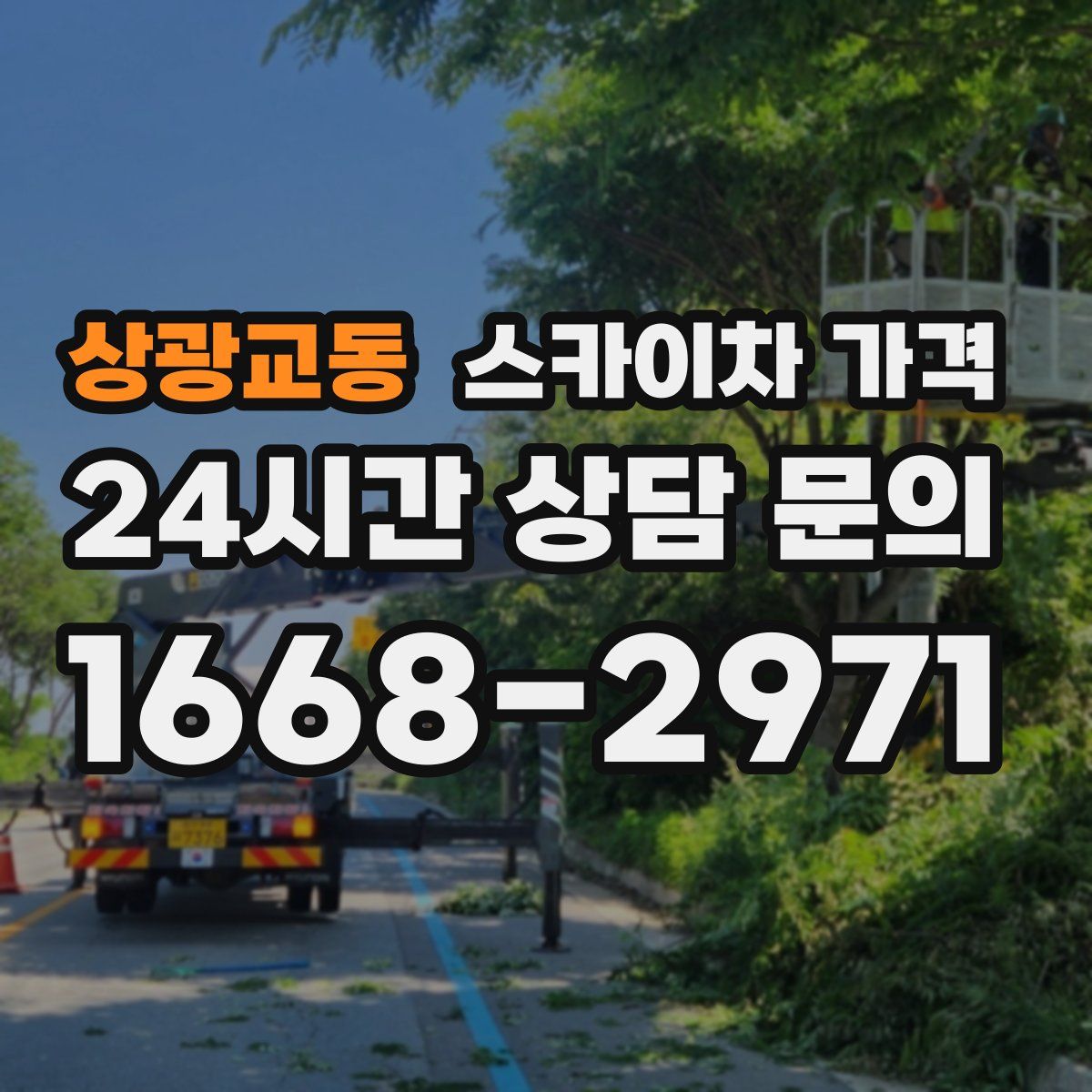 상광교동 스카이차 가격