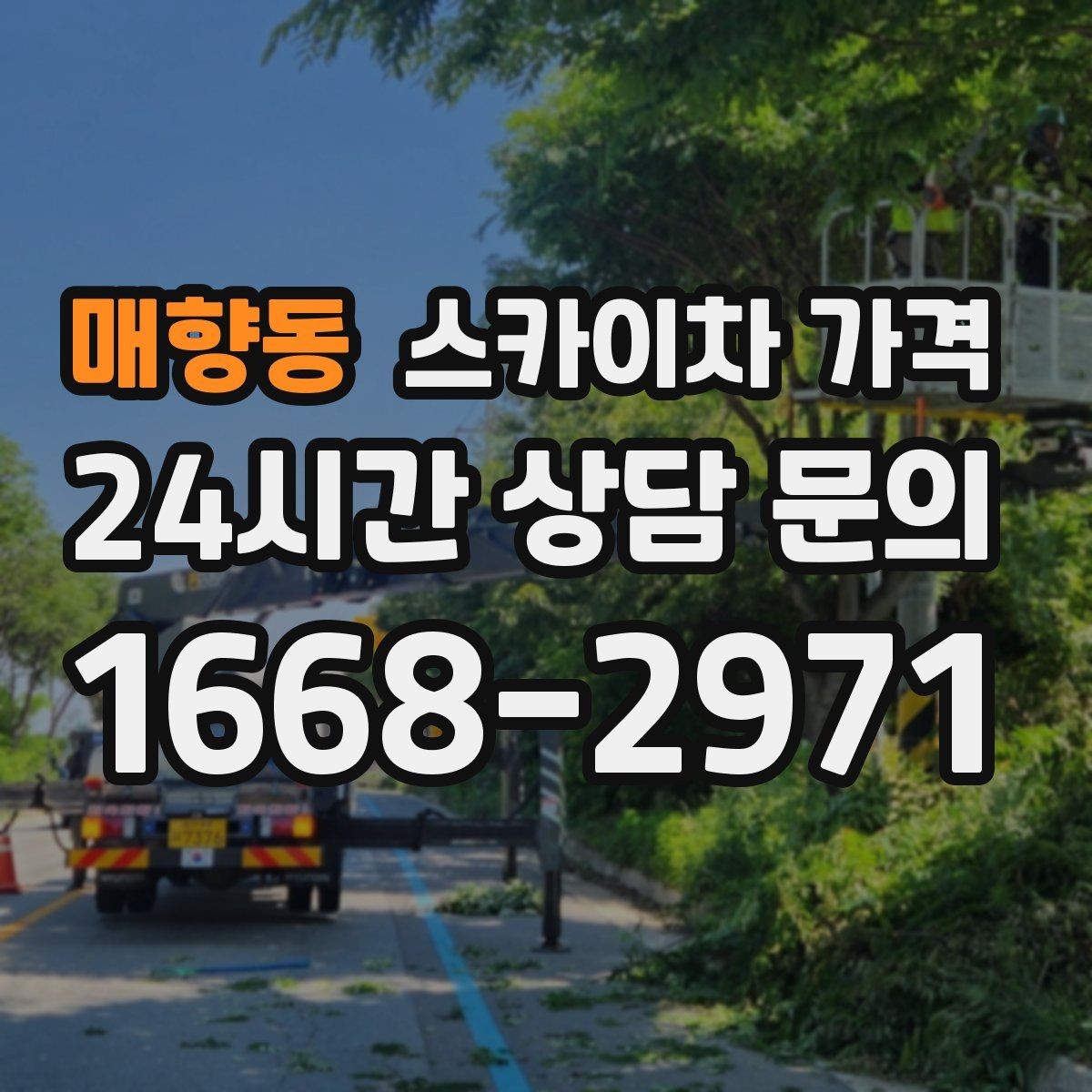 매향동 스카이차 가격 외벽 판넬 건물 작업에서 변수가 생기는 이유