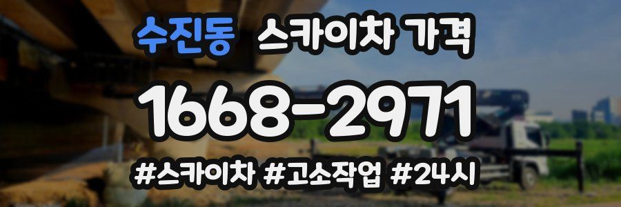 수진동 스카이차 가격