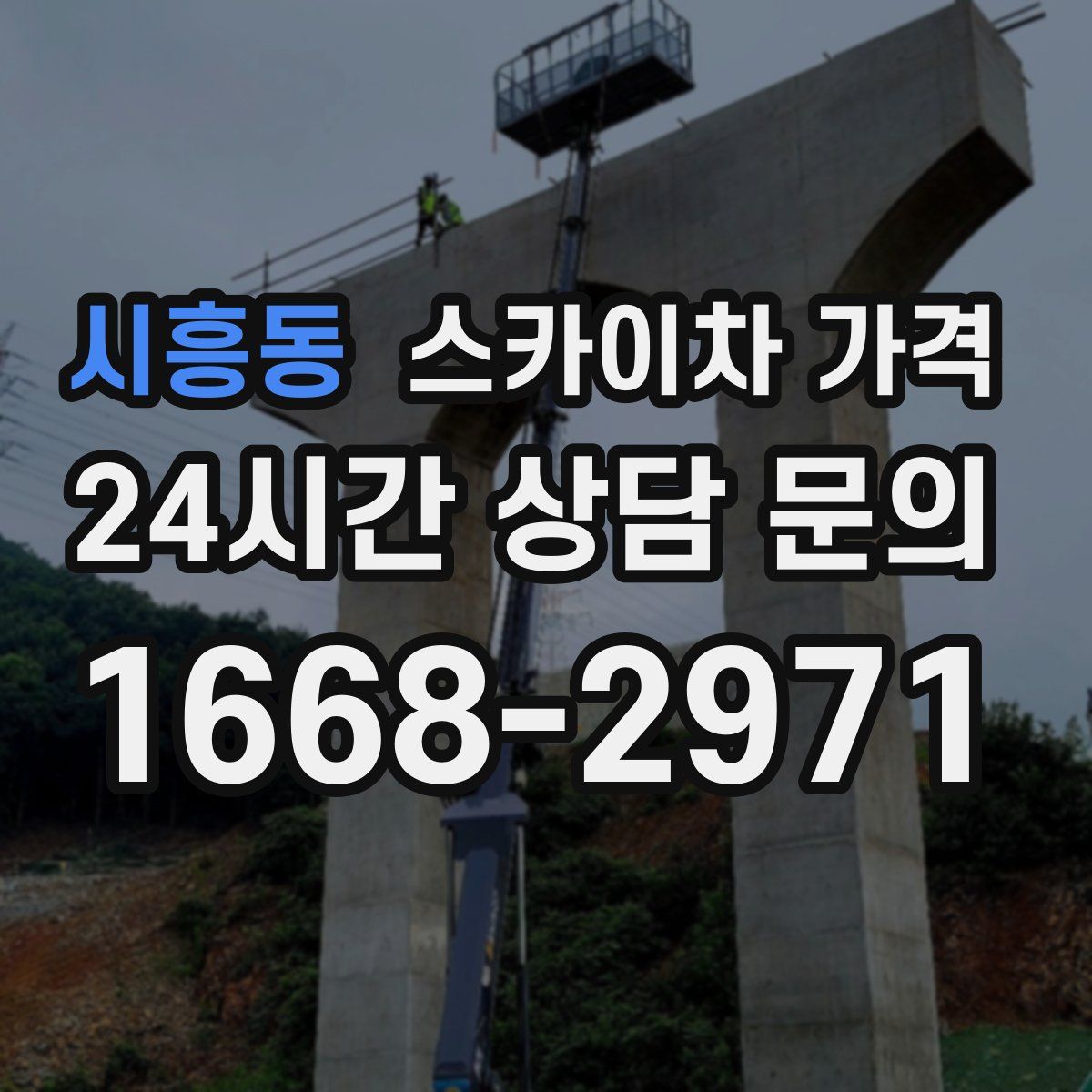 시흥동 스카이차 가격
