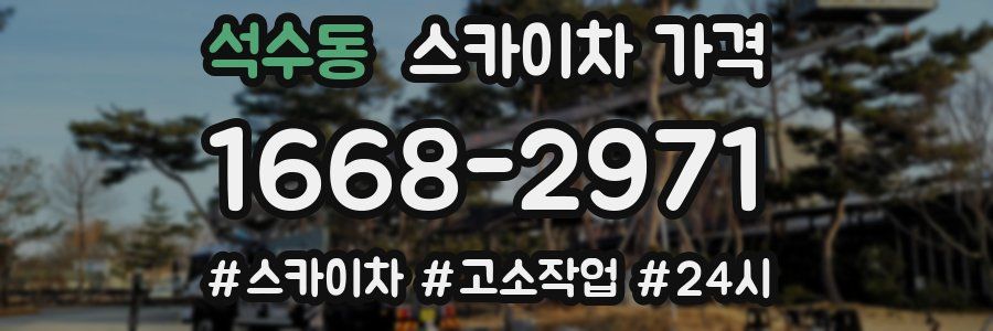 석수동 스카이차 가격