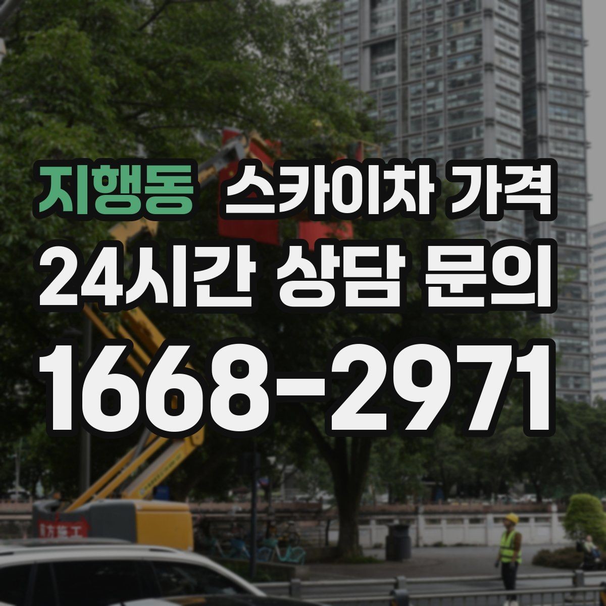 지행동 스카이차 가격 '싼 견적'이 항상 좋은 선택이 아닌 이유