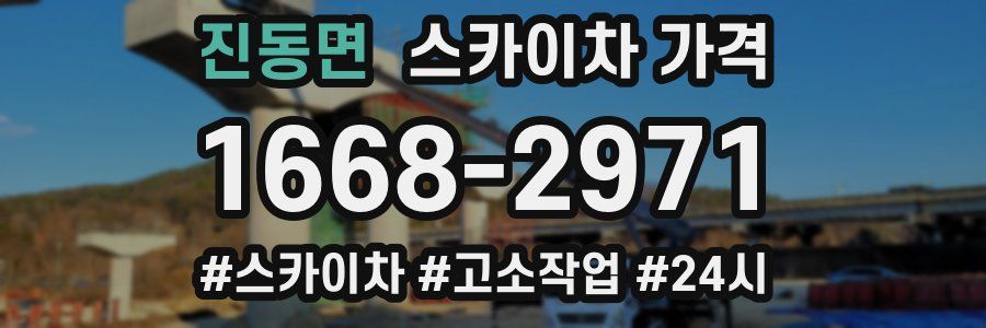 진동면 스카이차 가격