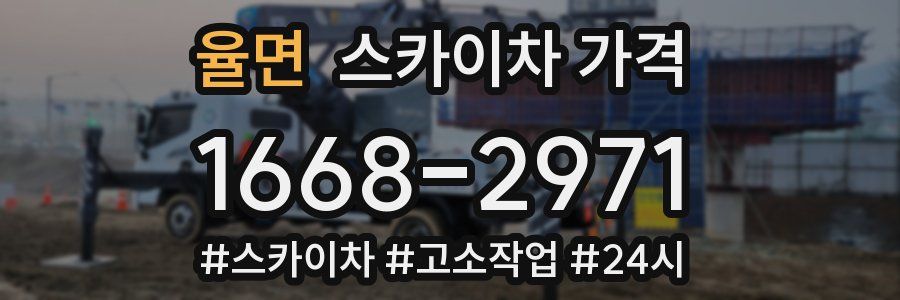 율면 스카이차 가격